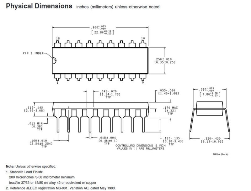 Bridgold 10 قطع LM3915N-1 LM3915N LM 3915 شريحة قيادة عرض النقاط LED، DIP-18. - Image 5